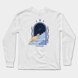 Curious fox Long Sleeve T-Shirt